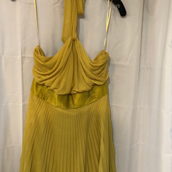 NWT Max & Cleo Knit Cocktail Dress Golden Yellow - Picture 2 of 7